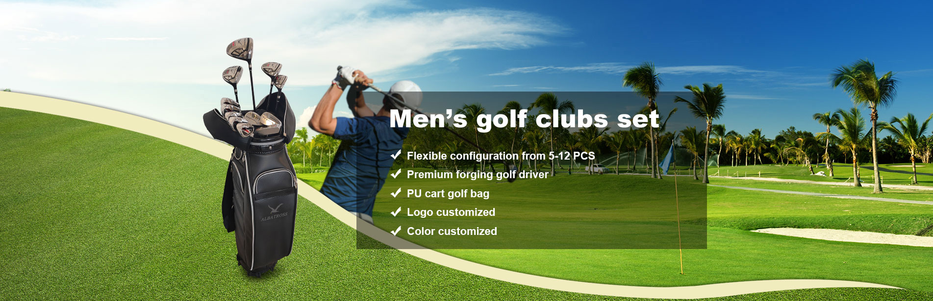 Män Golfklubbor Set Tillverkare