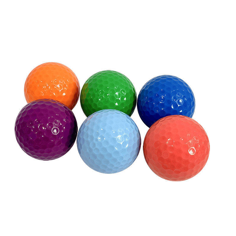 Färgglad träning golfboll